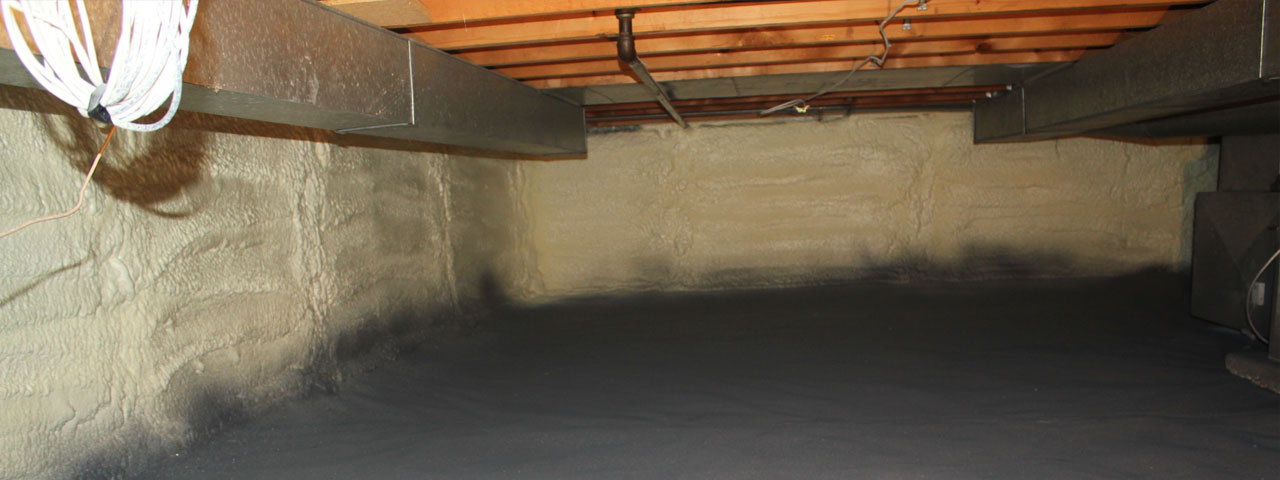 Fontana spray foam insulation for crawl spaces